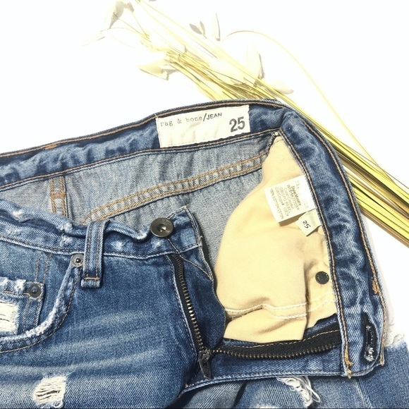 RAG & BONE Boyfriend Short in Obispo Rebel - Picture 6 of 7
